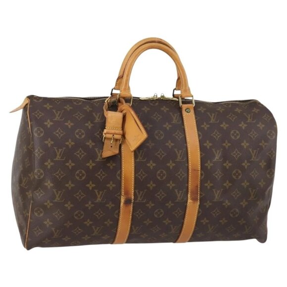 LOUIS VUITTON Monogram Keepall 50 Boston Bag - Picture 1 of 16